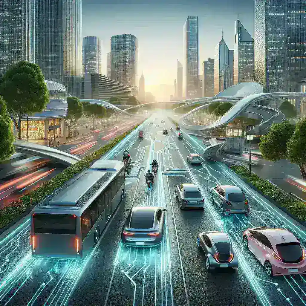 "Close-up of innovative road surface material designed to generate electricity from vehicle motion, showcasing its textured design and seamless integration with asphalt for sustainable energy solutions."